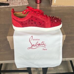 Christian Louboutin Louis Flat Python. Brand new, never been worn.